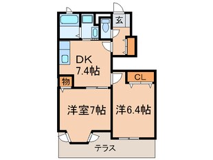 パエーゼの物件間取画像